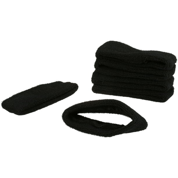 Unique Black Headbands Team Pack 6 ct Pack - Walmart.com