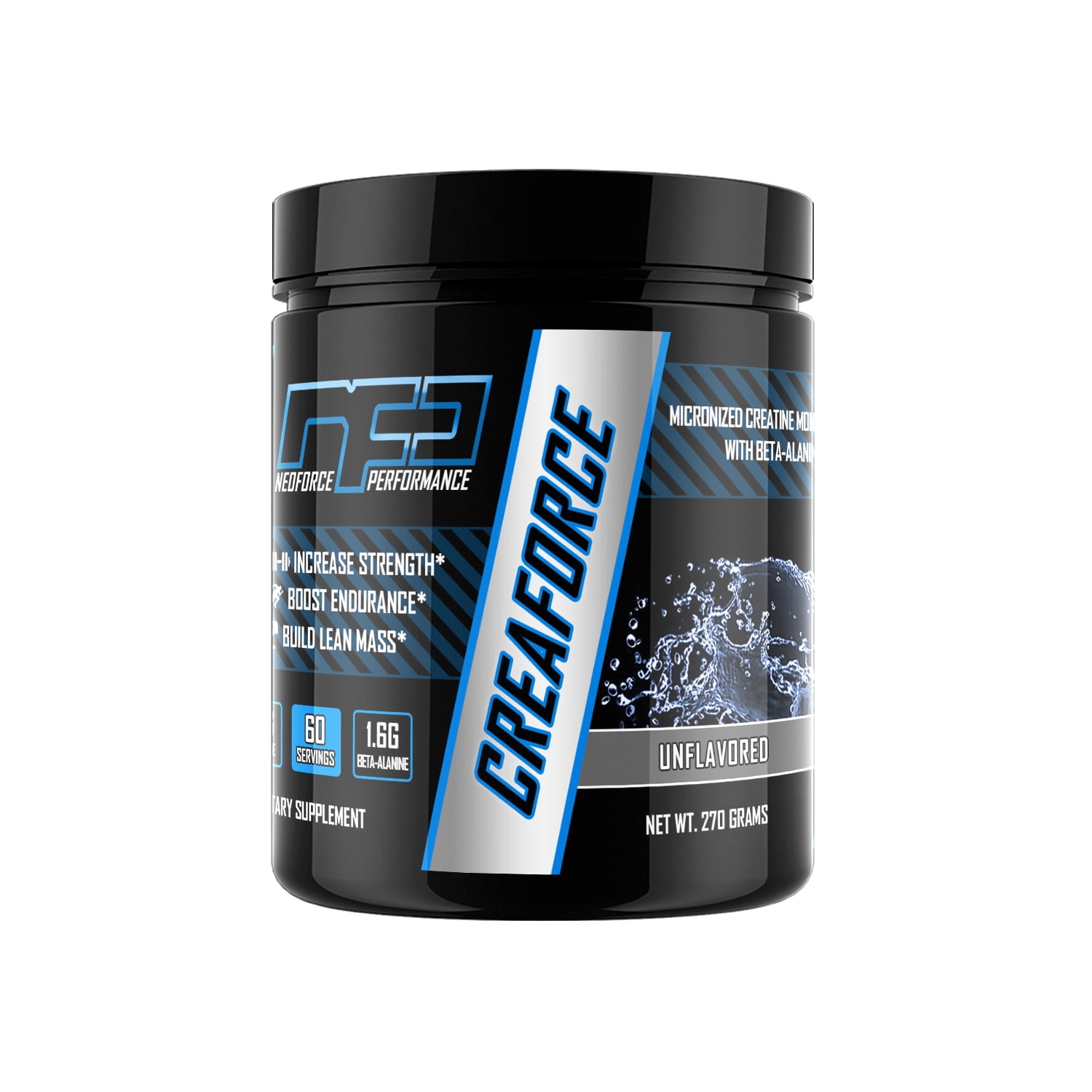 CREAFORCE Creatine and BetaAlanine Unflavored, 60 Servings