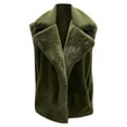 thumbnail image 3 of Womans Vest Vest Button Down Sleeveless Fuzzy Vest Women Women's Winter Clothes Womens Vest Top Trendy, 3 of 4