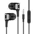 thumbnail image 2 of Twowood auricular 3.5mm Universal Dual Altavoces Subwoofer Wired Bass In-Ear Auriculares Auriculares, 2 of 6