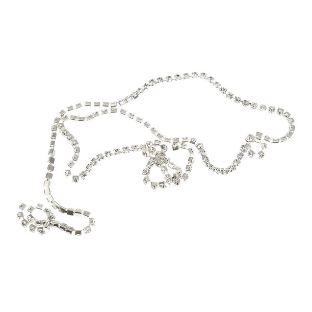 Cadena de cristal,Cadena Diamante,Artesanía de joyería de bricolaje,Decoración de bricolaje artesanal,Accesorios para bolsos,Ropa y Accesorios,Arte Del Libro De Recuerdos,Diamante de