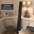 thumbnail image 5 of 6 ft. Tall Black Bamboo Wave Room Divider Screen, 5 of 8