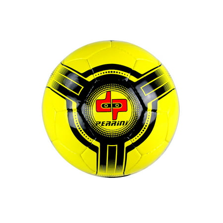 High Quality Pro Perrini Indoor Outdoor Futsal Size 4 Yellow & Black Soccer (Best Quality Soccer Balls)