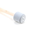 thumbnail image 4 of Greeniant Mazos de tambor de bajo, instrumento de palo de cabeza de espuma con mango de madera, baqueta portátil, baterista Musical para ensayo Accesorios para instrumentos musicales Gris Greeniant OD025563-02, 4 of 6