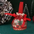 thumbnail image 3 of Christmas Gift Bags Velvet Flap Pocket Candy Box Fruit, 3 of 6