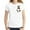 White, variant on Herrnalise Women Printed Plus Size O-Neck T-Shirts Cat Print Short Sleeve Graphic Tee Tops