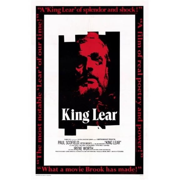 Pop Culture Graphics MOV193114 King Lear Movie Poster, 11 x 17