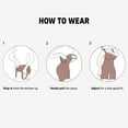 thumbnail image 6 of YITTY Nearly Naked Shaping Mid Thigh Bodysuit, Taupe, XL/XXL, 6 of 7