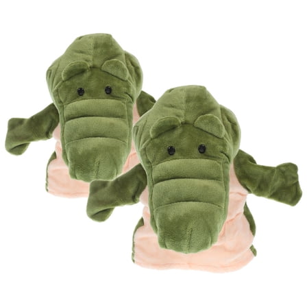 Luxshiny 2Pcs Soft Stuffed Cartoon Character Puppets for Parents and Kids Role Playtime