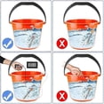 thumbnail image 5 of Calentador de agua eléctrico, puede calentar 5 galones de agua en minutos, se usa en baldes, bañeras, piscinas inflables para niños, camping, enchufe de la UE, 5 of 5