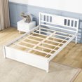 thumbnail image 4 of Gymax Full Size Bed Frame w/ Headboard Wood Slat Support No Box Spring Needed, 4 of 10