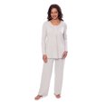 thumbnail image 1 of Women's Long Sleeve PJs in Bamboo Viscose (Replenish) Cozy Pajama Set by Texere, 1 of 4