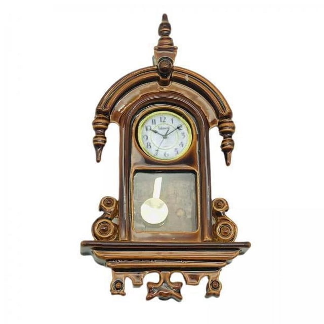 Reloj romano de casa de muñecas,1/12 Escala de casa de muñecas Modelo en miniatura Reloj romano,Casa de muñecas moderna a escala 1:12 Mini juguetes lindos,Muebles de simulación Modelo de