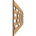 thumbnail image 3 of Ekena Millwork 46 3/4"W x 10"H x 1/4"T Tulum Fretwork Moulding, Maple, 3 of 13