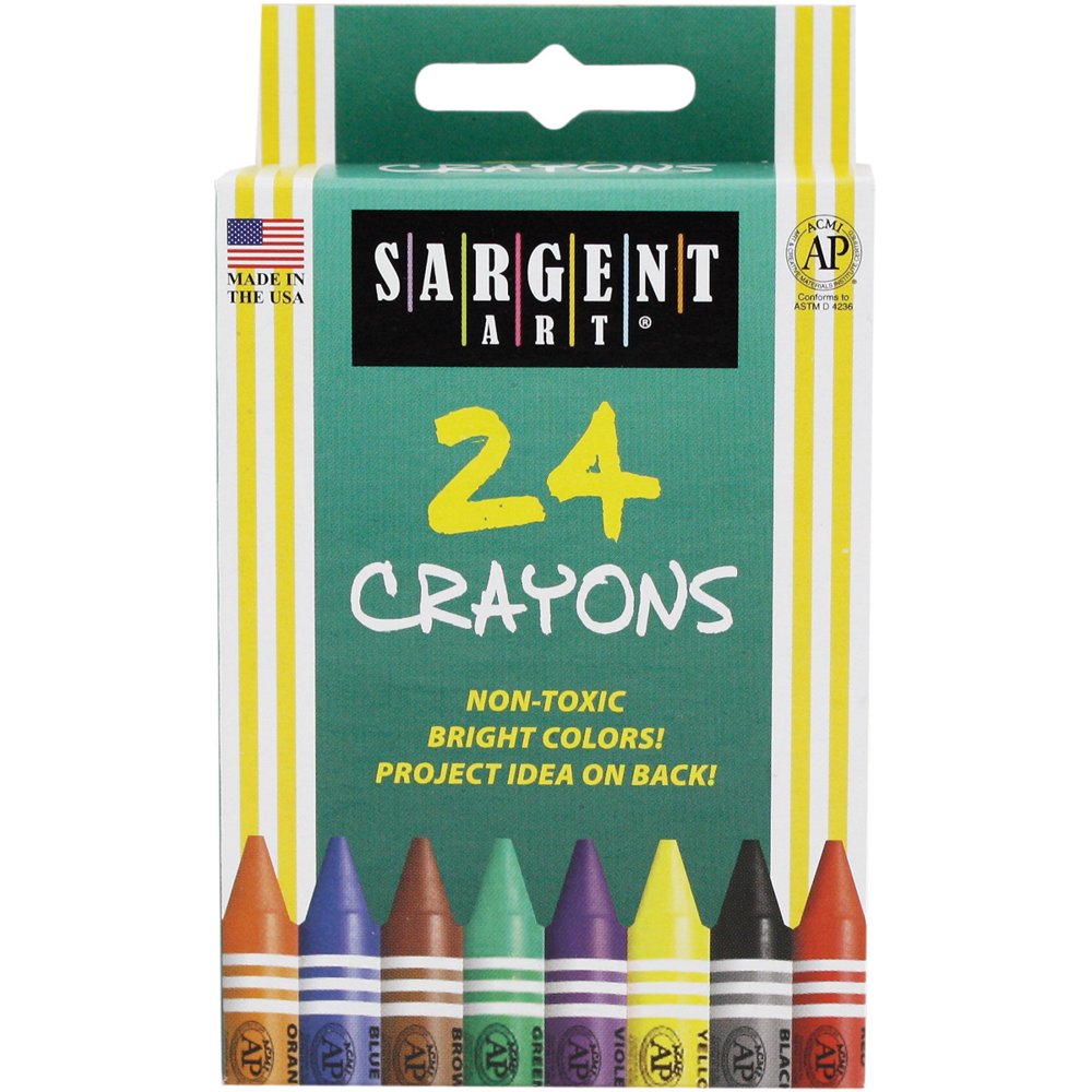 Sargent Art Crayons24/Pkg