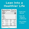thumbnail image 5 of GNC Lean Shake 25 Meal Replacement Powder, Mixed Berry, 25g Protein, High Fiber, Keto Friendly, Weight Management, 16 Servings, 5 of 7