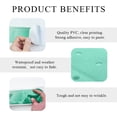 thumbnail image 6 of 3PCS Funny Car Decal, NOGIS 10 x 2.72 Inches Band-Aid Shape Giant Car Bumper Sticker for Car Damage, Large Bandage Vinyl Decal, Auto Scratch Cover Sticker,Cars Bandaid Stickers for Dent (Green), 6 of 7