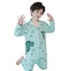 thumbnail image 3 of Conjunto de pijamas de invierno y Navidad para niños, ropa de dormir de manga larga con dibujos animados, para otoño, 3 of 4