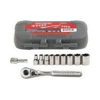 CM SOCKET 11PC 1/4DR MM