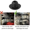 thumbnail image 4 of 50PCS Pegboard Hook Locks for Stopping Hooks from Falling Off Peg Board Organizer Accessories Silicone Clips, 4 of 4