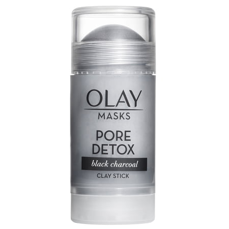 Olay Pore Detox Black Charcoal Clay Face Mask Stick, 1.7 oz
