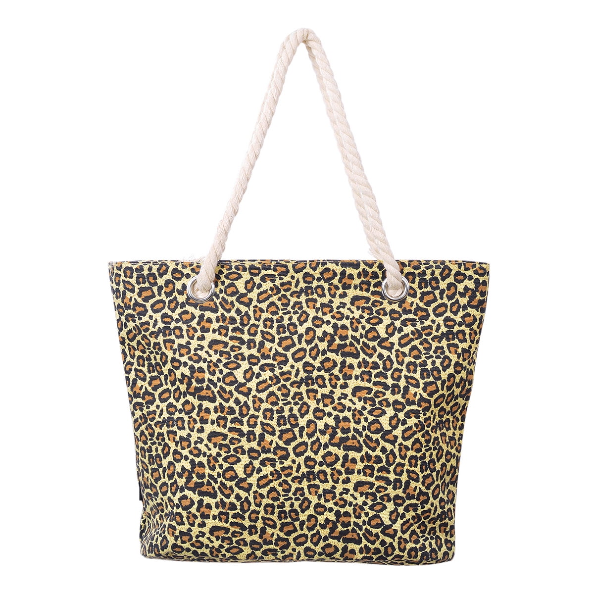 Animal Lover Gift Travel Bag Animal Pattern Leopard Print Brown Tote Large Tote Bag Gold Leopard Spots Tote Bag Tote Bags for Women