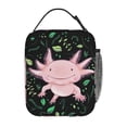 thumbnail image 1 of Lonchera Aislante Gianlaima con Axolotes Rosas Kawaii, 1 of 6
