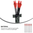 thumbnail image 4 of IFANLANDOR 5Pcs Child Practice Arrows Toy Arrows Rubber Black For Family Time, 4 of 8