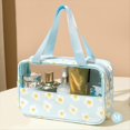 thumbnail image 2 of , Juego de Transparente, 3 Piezas de para Productos de Cuidado de la Piel, Bolsa de Lavado Portátil, Bolsa de Ducha e, 2 of 5