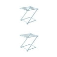 thumbnail image 2 of relayinert Convenient Towel Organizer 45cm Wide Separation Space Waterproof Good Air Circulation 4 Towels Simultaneously Foldable Blue 2Set, 2 of 6