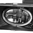 thumbnail image 6 of Spec-D Tuning LED Halo Black Projector Headlights Compatible with 1988-1998 Chevy/GMC C10 Pickup, C/K, Sierra, Silverado, Yukon, Suburban, Tahoe, Left + Right Pair Headlamps Assembly, 6 of 7