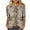 Multicolor Plus Size Blouse for Women_s, variant on CYMMPU 3/4 Sleeve Blouses for Women Dressy Casual Loose Fit Flower Printed Fall Fashion Shirts Round Neck Tunic Tops Spring Tops Lightweight Basic T-Shirts Multicolor XXXXL