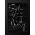 thumbnail image 2 of Jaxn Blvd. 13x18 Black Modern Framed Museum Art Print Titled - She is a Thing of Beauty, 2 of 5