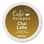 Cafe Escapes Chai Latte Keurig Single-Serve K-Cup Pods, 24 Count
