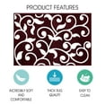 thumbnail image 3 of SussexHome Pets Cat and Dog Litter Mat for Litter Box - Washable Soft Cat and Dog Feeding Mat - Paws-Kind Slip Resistant Place Mat - 2' x 3', 3 of 6