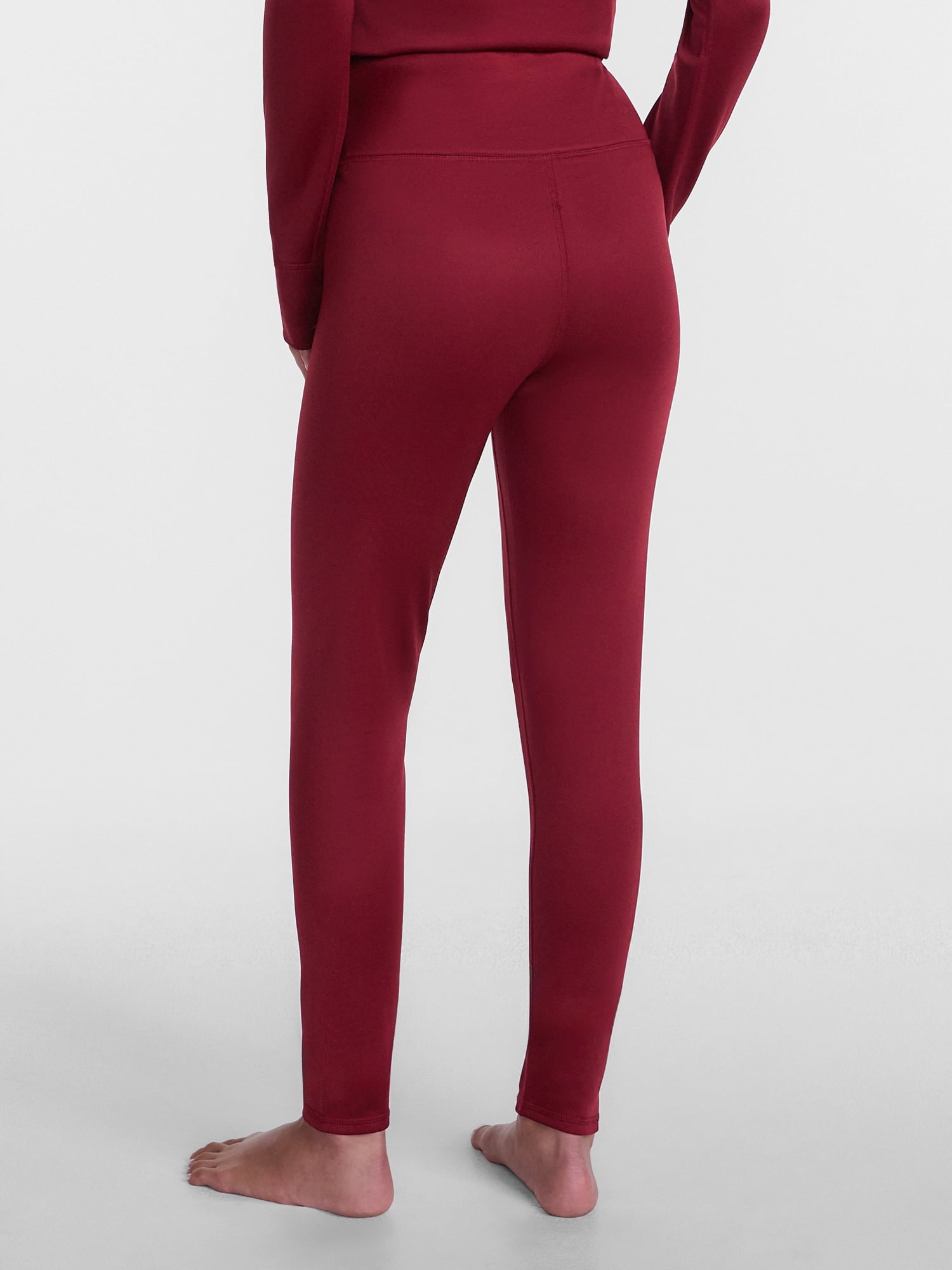 ClimateRight by Cuddl Duds Women's Warmer Thermal Guard Base Layer Thermal Leggings, Sizes XS to 4X