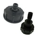 thumbnail image 1 of Adaptador de válvula de IBC de 2 s (60 mm) para rosca de 1/2 y tubo de manguera de 19 mm, fácil de utilizar, duradero, 2 piez, 1 of 9