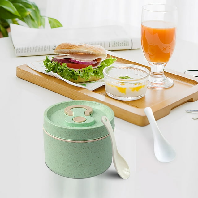 Ensemble de Boîte à Lunch Bento Étanche, Compatible Micro-Ondes, avec Couverts pour Adultes et Enfants
