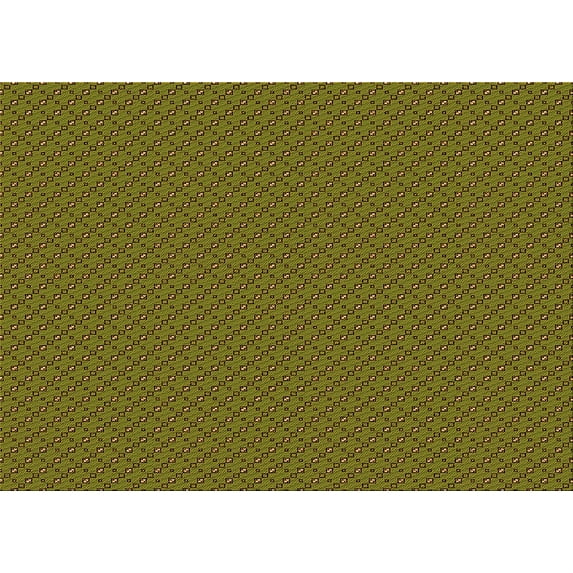 Ahgly Company Indoor Rectangle Patterned Dark Golden Rod Brown Area Rugs, 2' x 4'