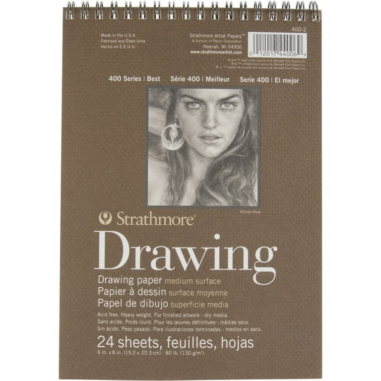 Strathmore Toned Sketch Paper Pad, 400 Series, 18in x 24in, 24 Sheets, Gray Strathmore Toned Sketch Paper Pad, 400 Series, 18in x 24in, 24 Sheets, Gray