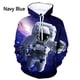 thumbnail image 3 of Nueva sudadera con capucha de traje espacial de astronauta de moda para hombres y mujeres con estampado 3D, sudadera de manga larga, chándal de gran tamaño para hombres, 3 of 5