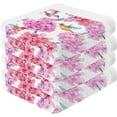 thumbnail image 2 of GZHJMY Cherry Blossm with Hummingbird Washcloth Set of 4 Pcs 100% Cotton Small Face Towel, 12 x 12 inch Washcloths, 2 of 7