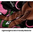thumbnail image 6 of Sister Gifts from Sister, Black Sister Gifts, Sorority Gifts Blankets 50*60", Pink and Green Sister Gifts, Sisterhood Gifts for Women, African American Black Girl Gifts for Morthers Day, 6 of 6