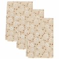 thumbnail image 2 of Coffee Cups Kitchen Towels Set of 3, Vintage Country Leisure Coffee Beans Beige Absorbent Dish Towels for Kitchen, Microfiber Hand Towel, Quick Drying Tea Towel for Cleaning Decorative Dishcloths, 2 of 7