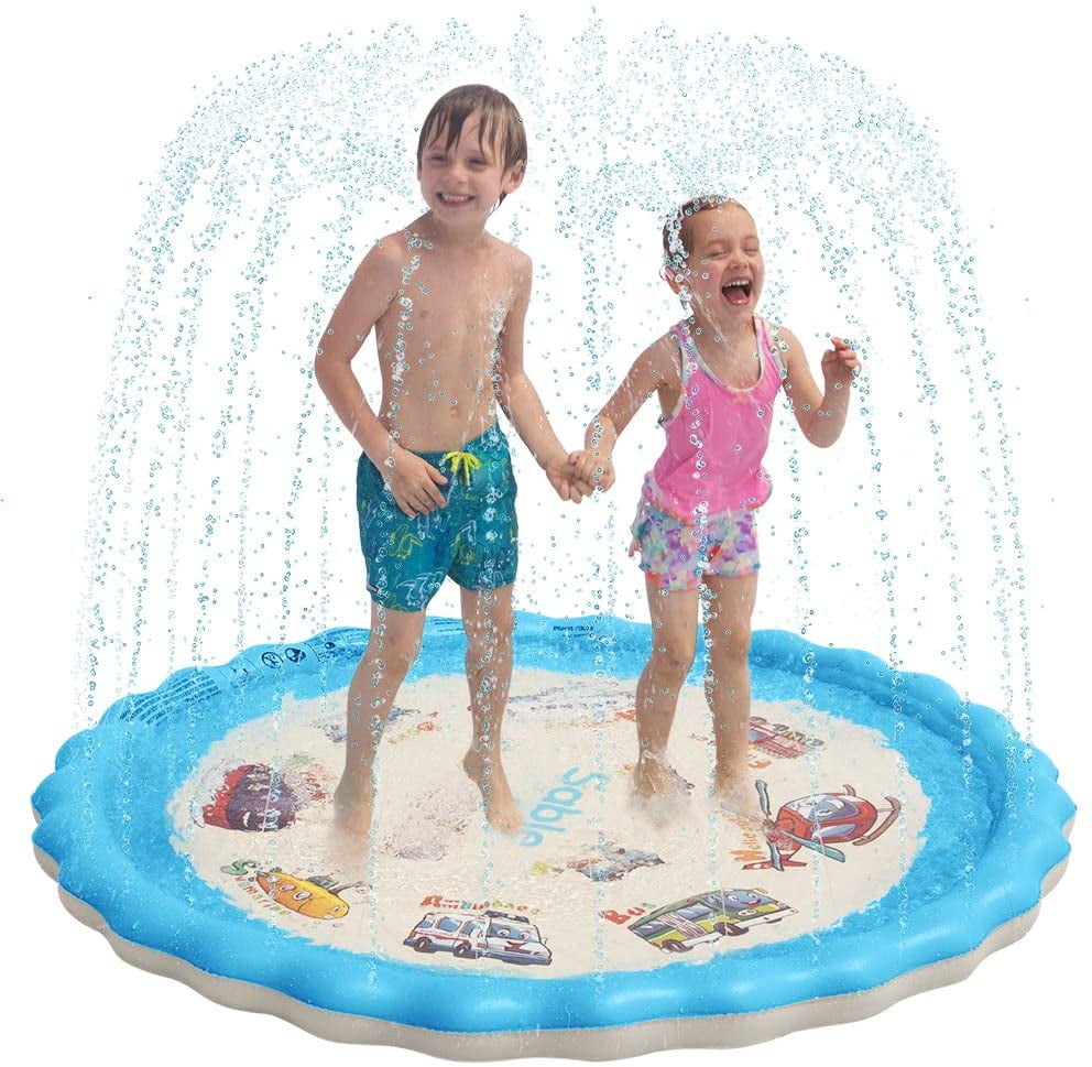 kids sprinkler pool