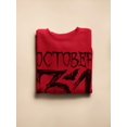 thumbnail image 3 of October 31. Halloween Sweatshirt Women -Image by Shutterstock, Female Medium, 3 of 4