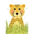 thumbnail image 2 of Marrott, Stephanie 13x18 White Modern Wood Framed Museum Art Print Titled - Cheetah, 2 of 4