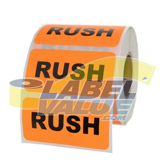 Rush Inventory Labels 2" x 1"