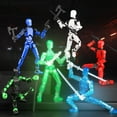 thumbnail image 5 of 8 Pack(Assembly Completed) T13 Action Figure Set,Dummy 13 Set,3D Printed Robot 13 Action Figure,Lucky 13 Set,Titan 13 Robot Action Figure,for Collectors Desktop Decorations, 5 of 7