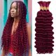 thumbnail image 1 of Cabello trenzado humano MOTFIN Boho Trenzas, 3 paquetes, 110 g, 56 cm, 1 of 8